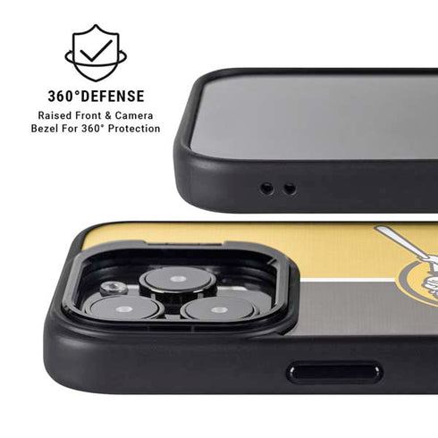 MLB San Diego Padres Split iPhone 14 Pro Kickstand Case